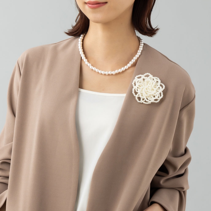 ブローチ コサージュ マグネット[品番：VX000006128]｜Jewel vox