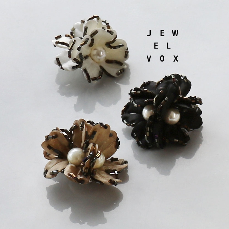 コサージュ ブローチ 小さめ[品番：VX000008388]｜Jewel vox（ジュエル