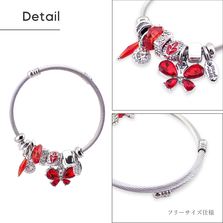 レディース アクセサリー チャームブレスレット[品番：PENA0037341