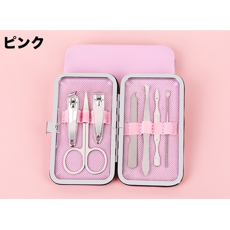 爪切りセット ネイルケアセット 7点セット[品番：FQ000224635