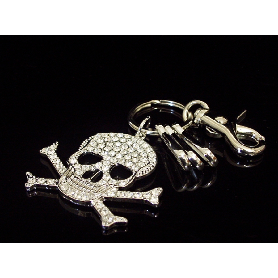 キーホルダー スカル 骸骨[品番：ECLA0000090]｜Eight Channel