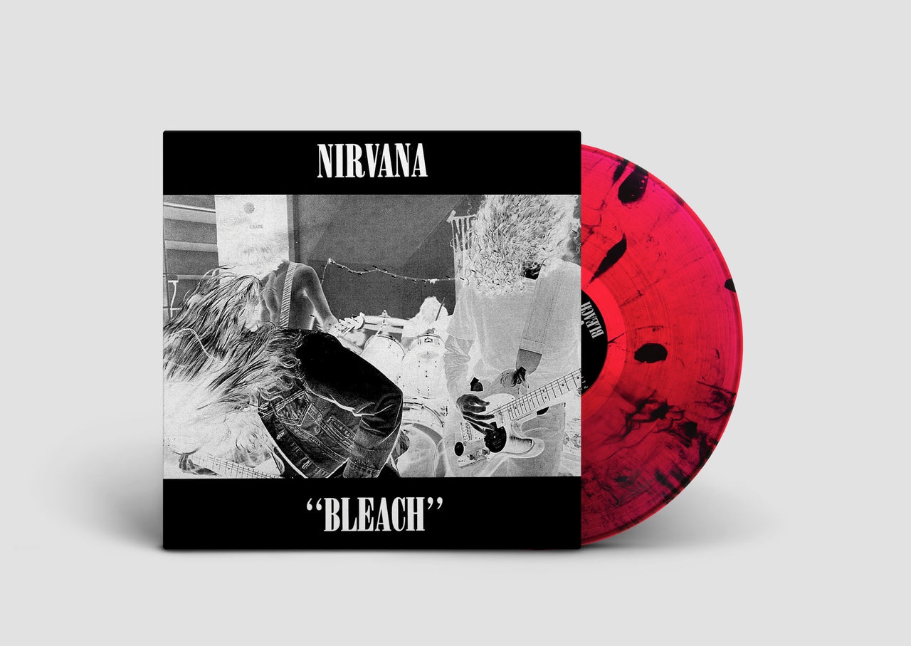 Nirvana – Bleach (Indie Exclusive Red & Black Vinyl LP