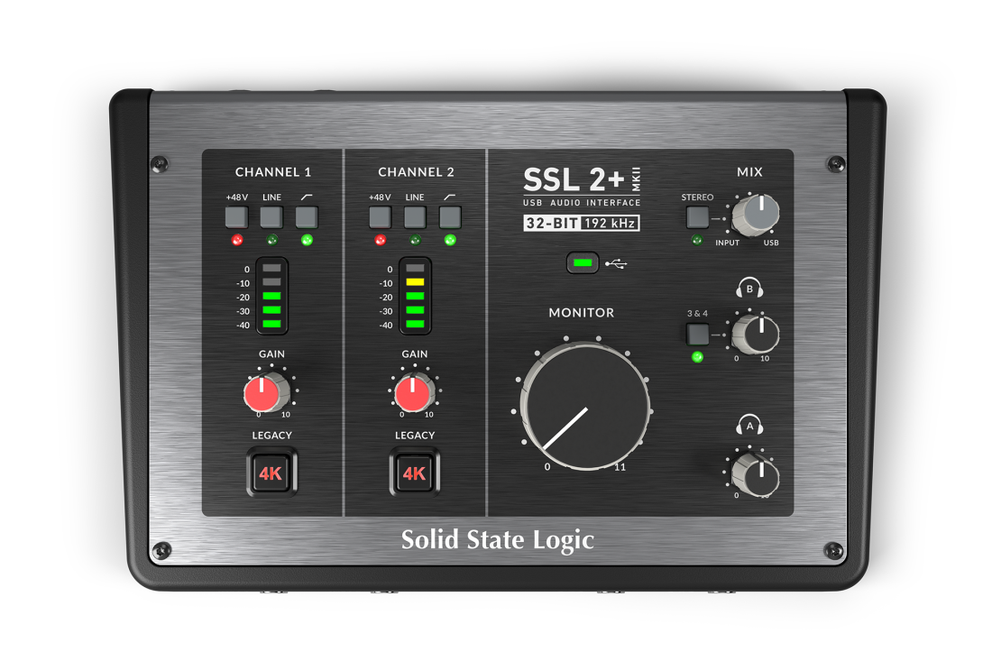 Solid State Logic SSL 2+ MkII USB Audio Interface