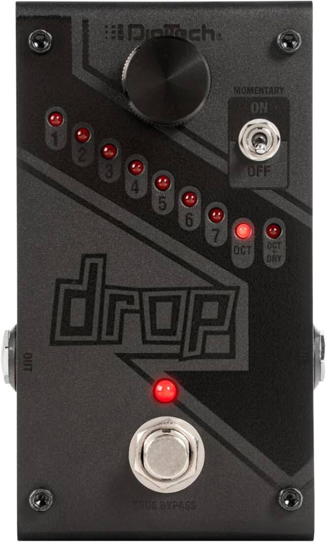Digitech Polyphonic Drop Tuning Pitch Shifter - Black