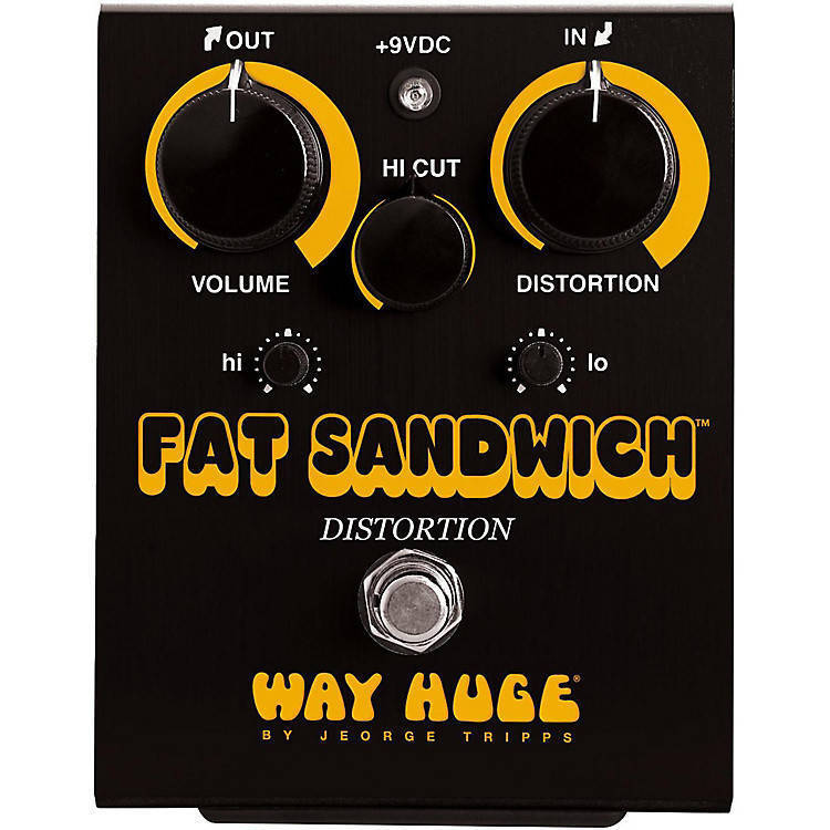 Way Huge Electronics Fat Sandwich Distortion - Black