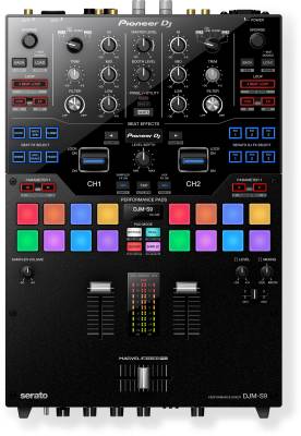 Pioneer DJ DJM-S9 Professional 2-Channel Mixer For Serato DJ - Black