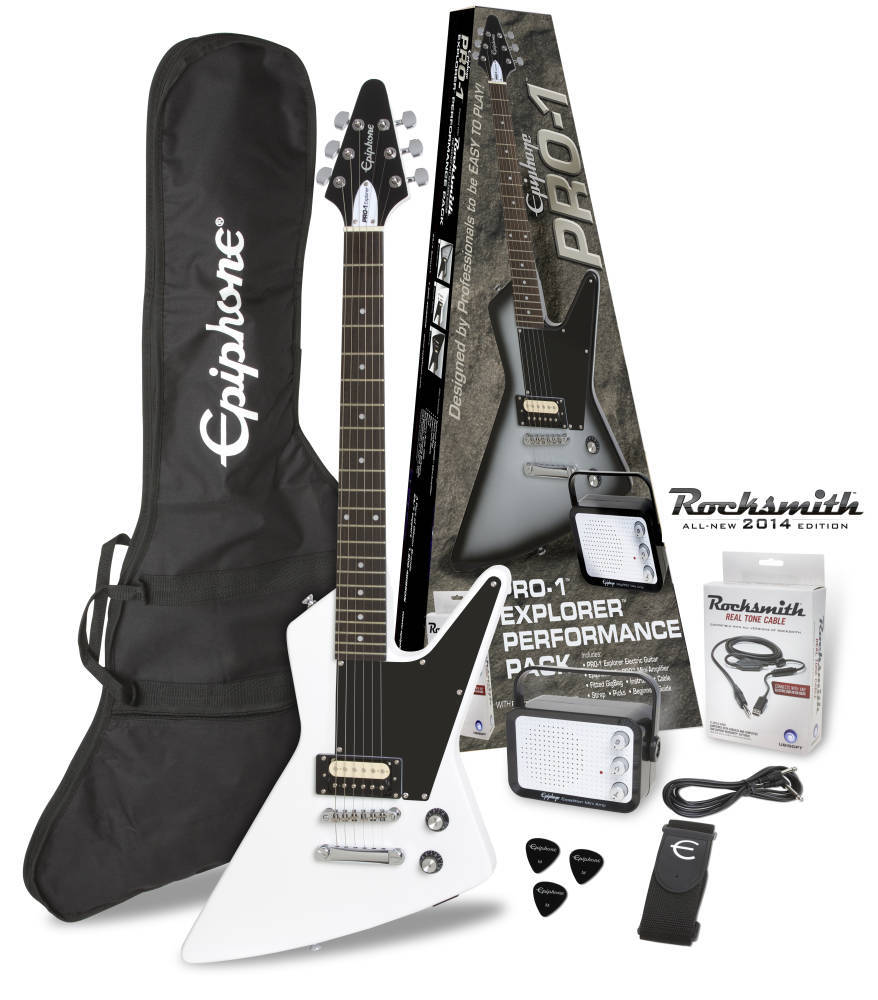 Epiphone Pro-1 Explorer Package - Alpine White
