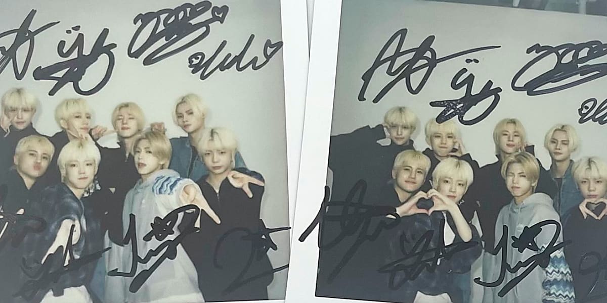 終了しました】韓国カムバック！日本公演も決定した8TURN直筆サイン