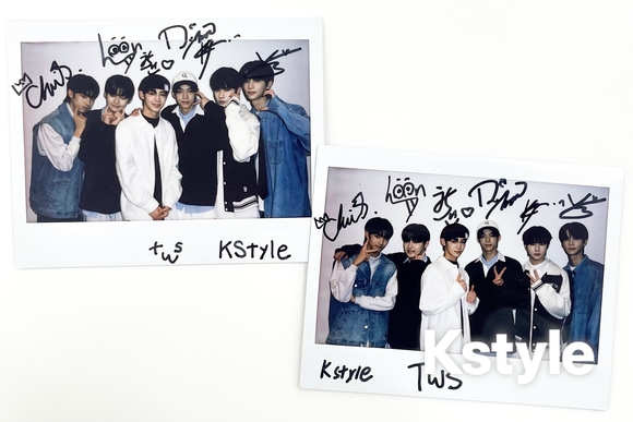 終了しました】TWS直筆サイン入りポラを2名様に！応募はフォロー