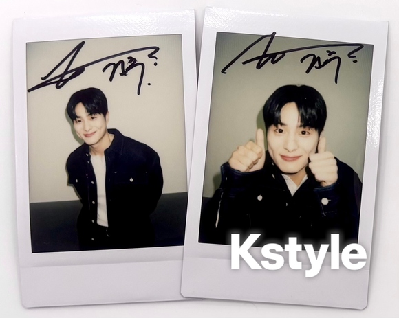 CIX ヒョンソク サイン入りポラロイド チェキ CIX ヒョンソク サイン