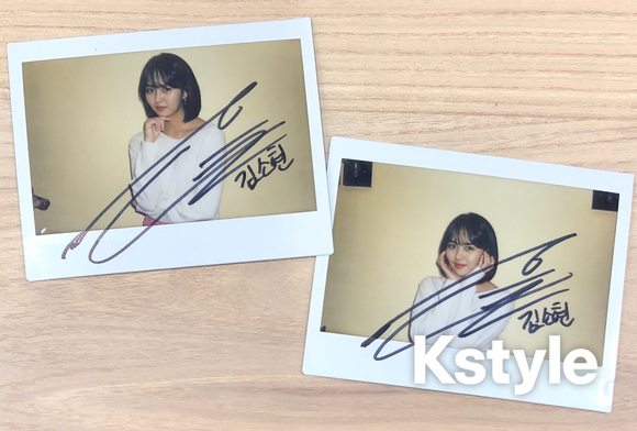 終了しました】「ノクドゥ伝～花に降る月明り～」キム・ソヒョン直筆