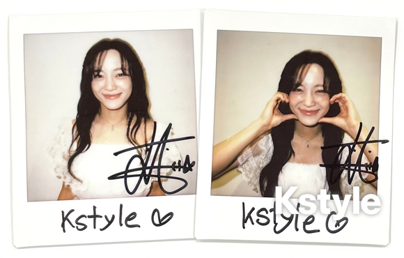 終了しました】キム・セジョン直筆サイン入りポラを2名様に！応募は