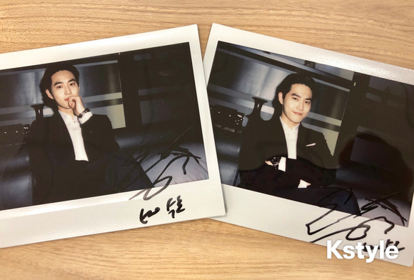 EXO スホ 直筆 サイン 入り ポラロイド 写真 ポラ EXO スホ 直筆
