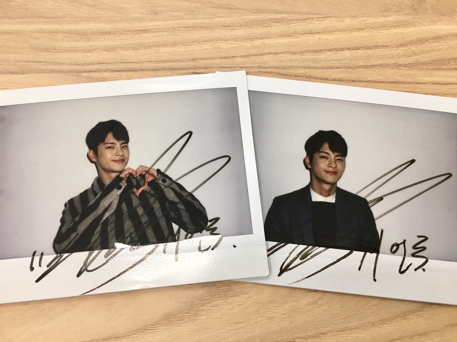 ソ・イングク サイン入りポラロイド写真セット ソ・イングクサイン入り