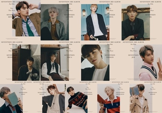 SEVENTEEN、3rdフルアルバム「An Ode」プロモーションスケジュール
