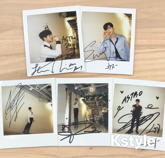 ASTRO Switch on ウヌ 直筆 世界で30枚しかない！ ASTRO Switch on