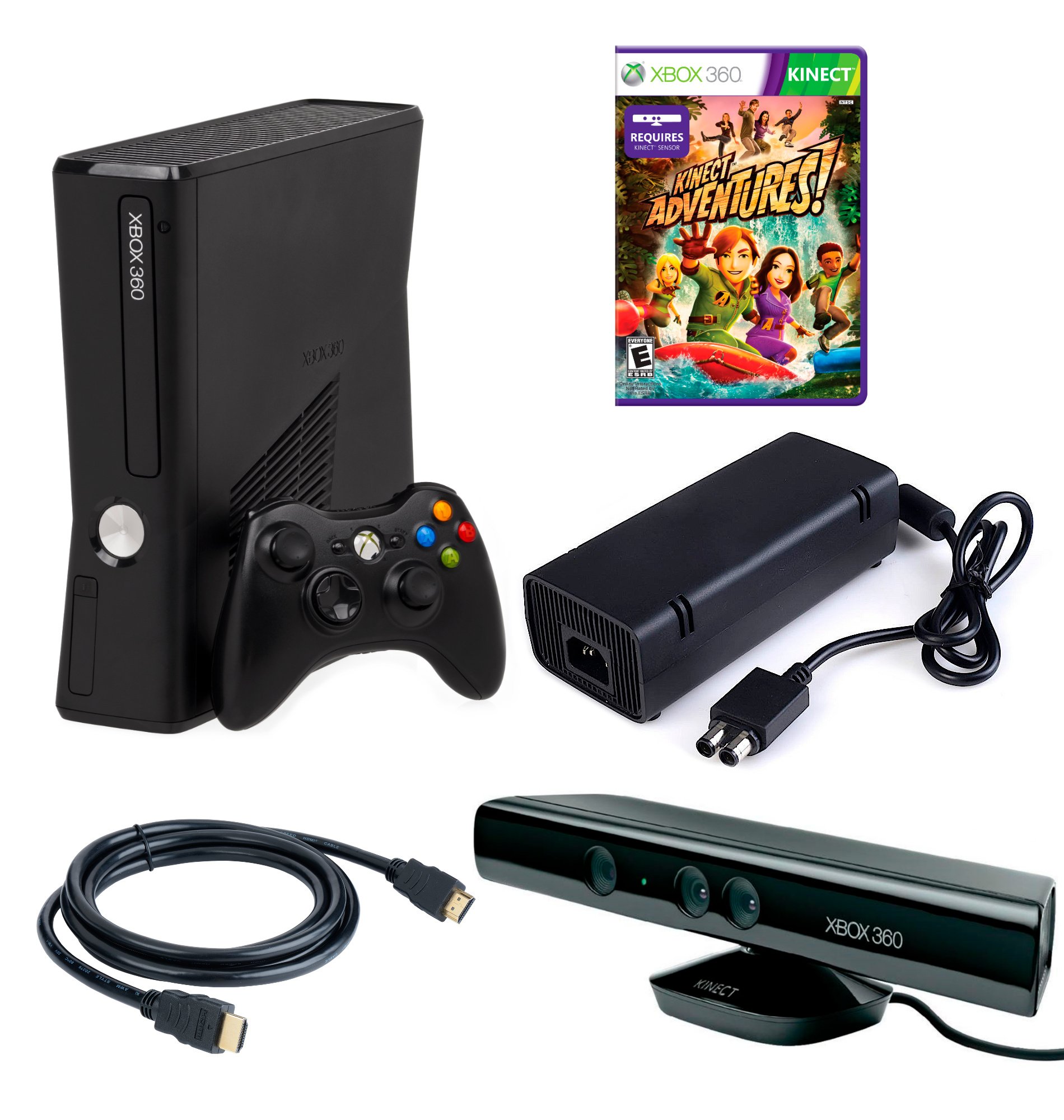 Authentic Xbox 360 Console S + Pick Kinect 4GB 250GB 500GB & More