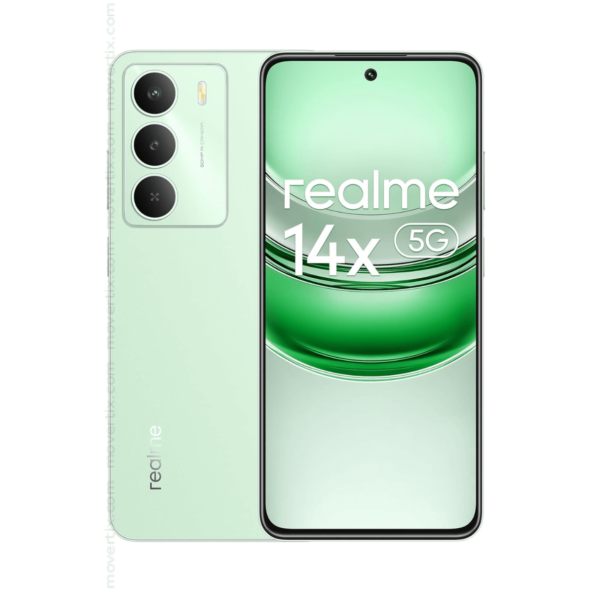 Realme 14X 5G 8GB/256GB Green Dual SIM (6941764455481) | Movertix