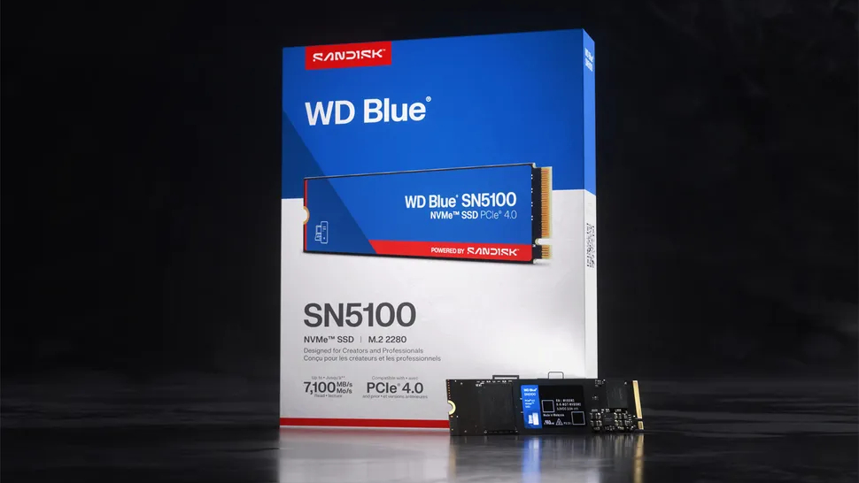 Sandisk launches WD Blue SN5100 SSD, touting 30% higher