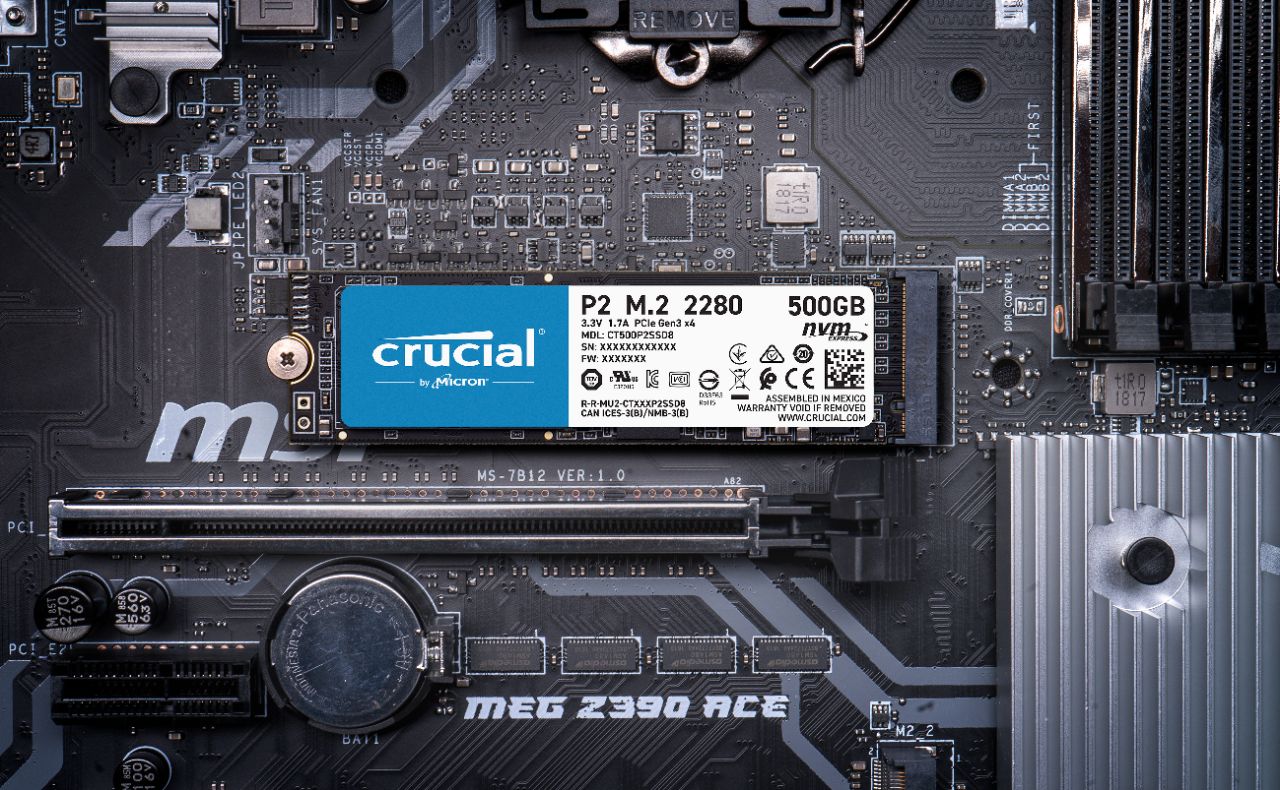 Crucial P2 NVMe M.2 SSD Arrives With Boosted Performance | Tom's