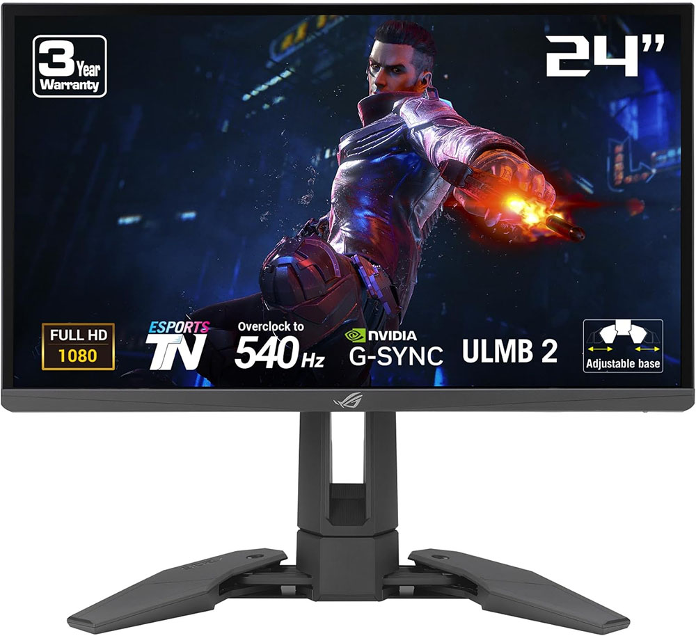 Asus ROG Swift PG248QP 540 Hz gaming monitor review: Raw speed and