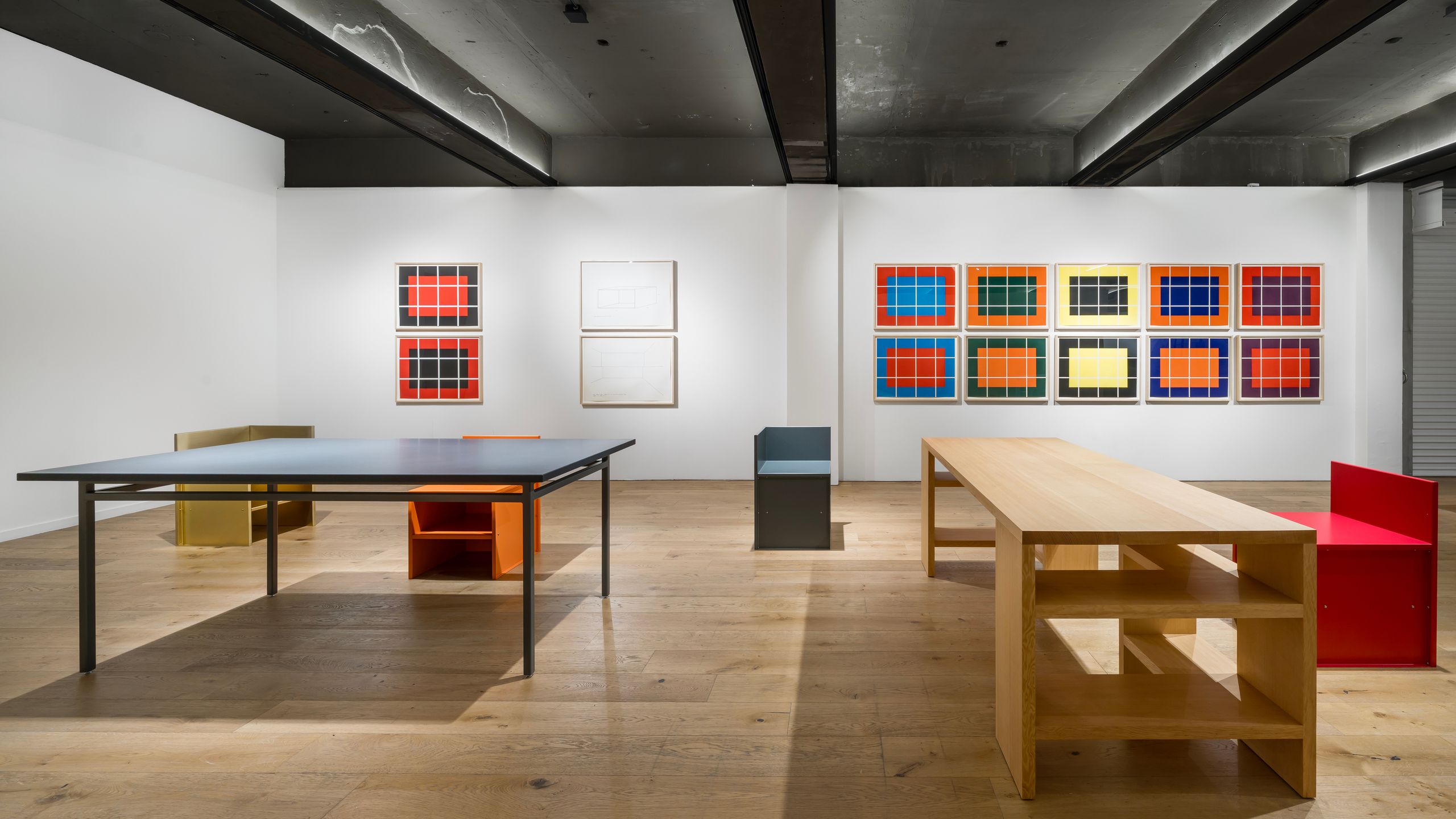 Donald Judd furniture in on view in South Korea for the first time