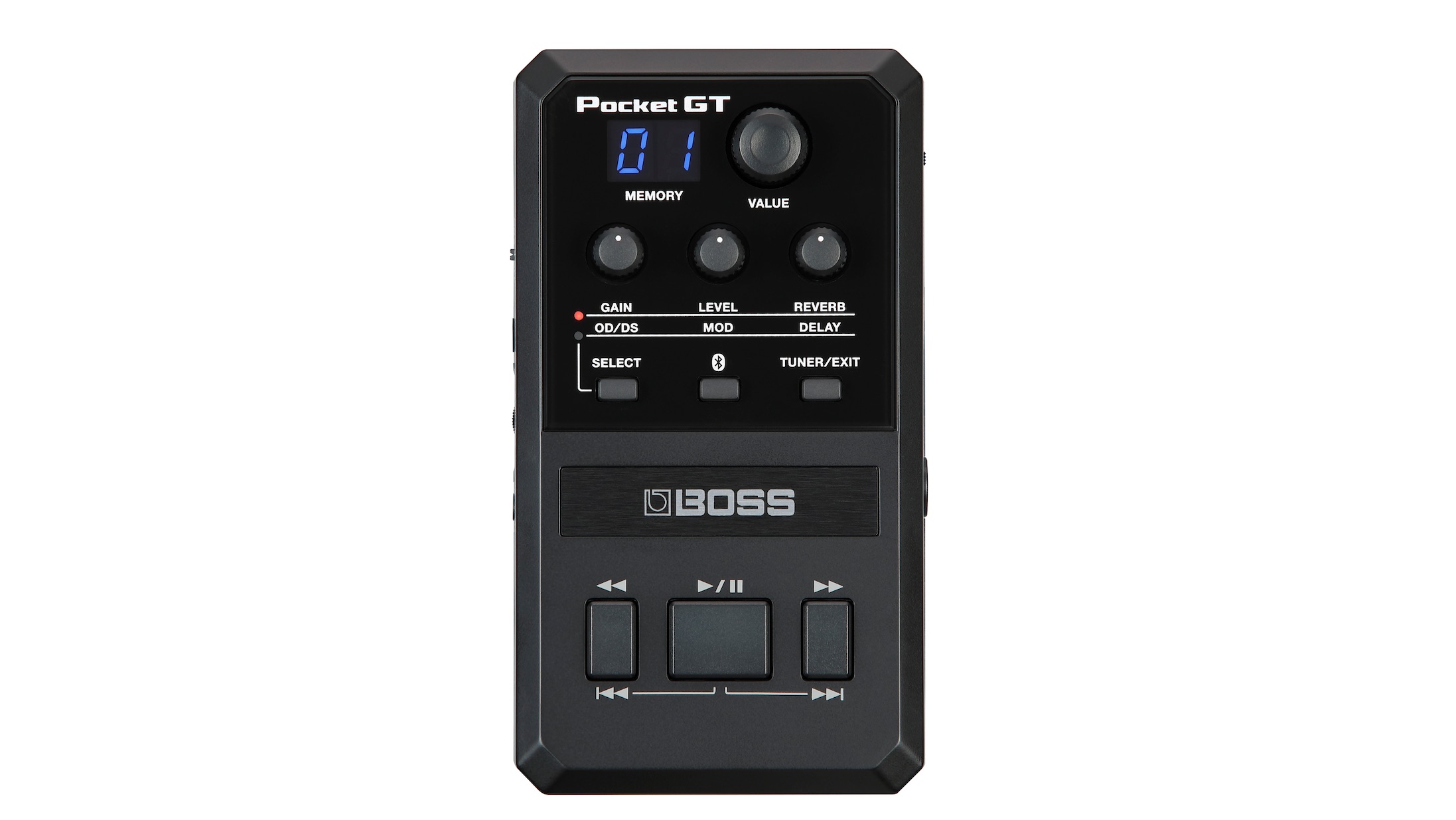 Boss's Pocket GT packs an amp modeler, multi-effects processor and