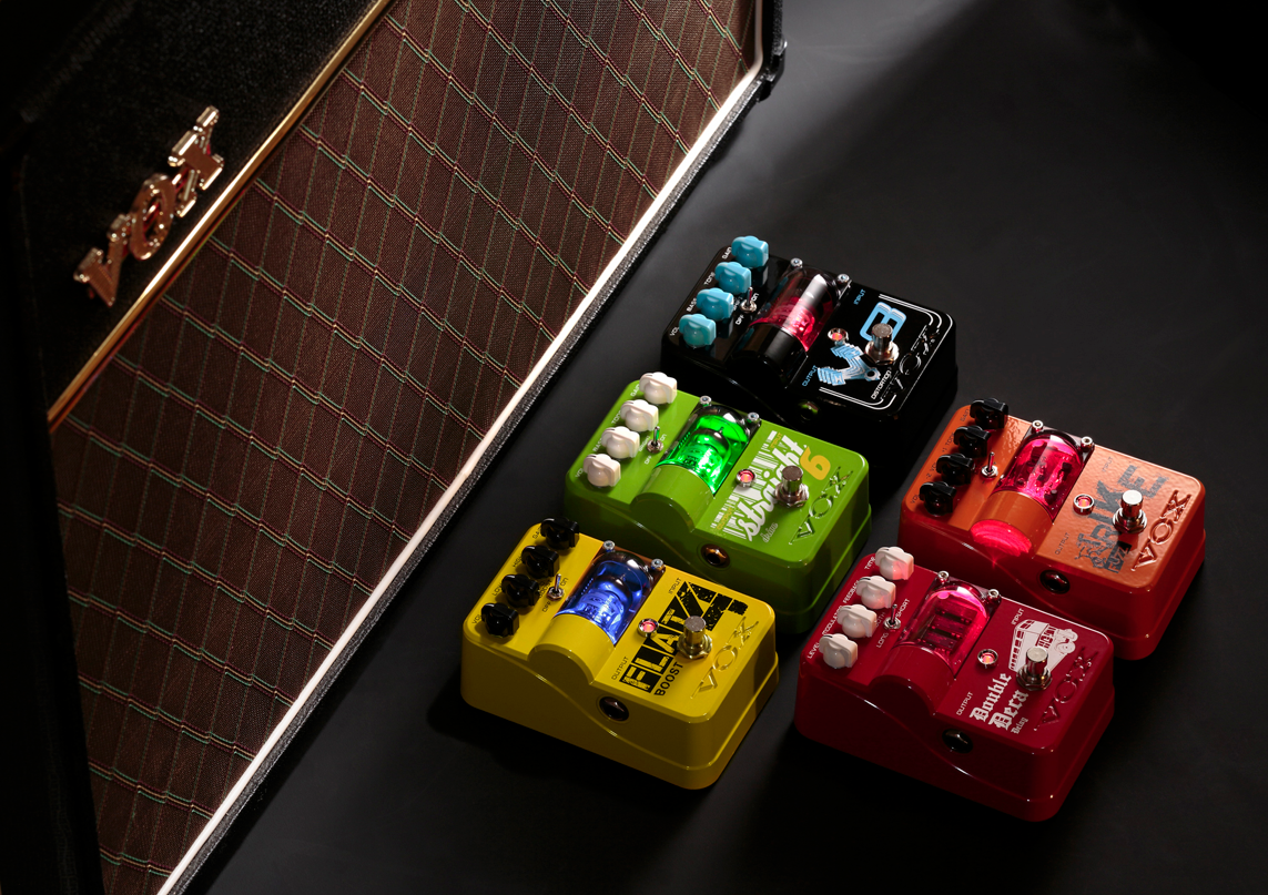 Vox Announces Tone Garage Series of Tube/Analog Effect Pedals