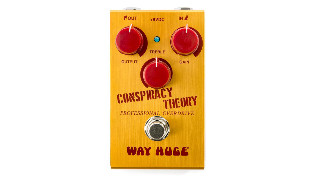 Way Huge debuts Conspiracy Theory Professional Overdrive pedal