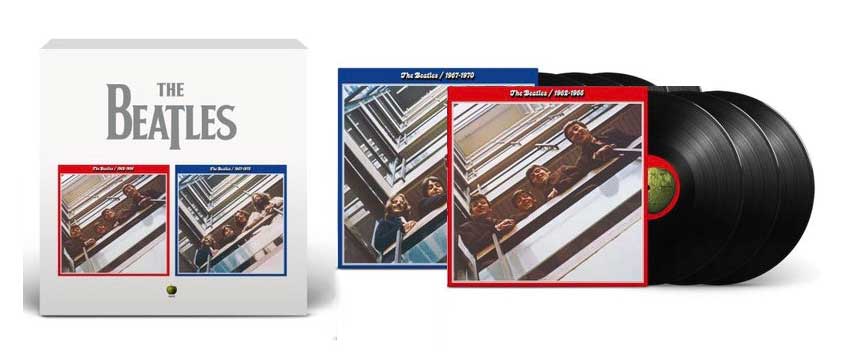 The Beatles: 1962-1966 and 1967-1970 (the Red and Blue albums