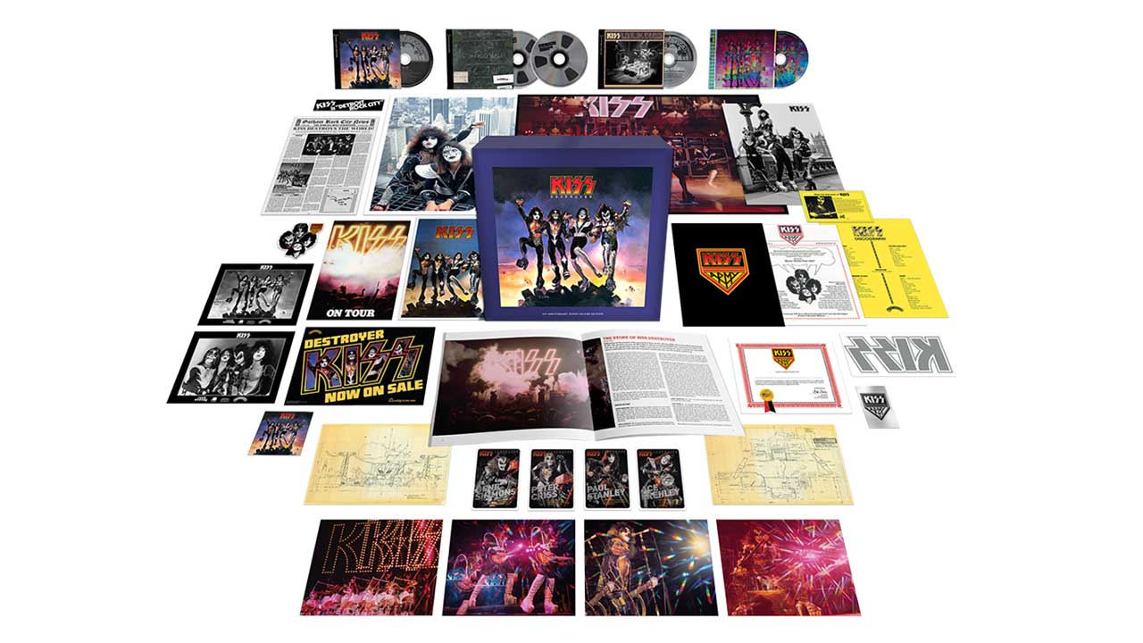 Kiss launch Destroyer 45th anniversary super deluxe edition box