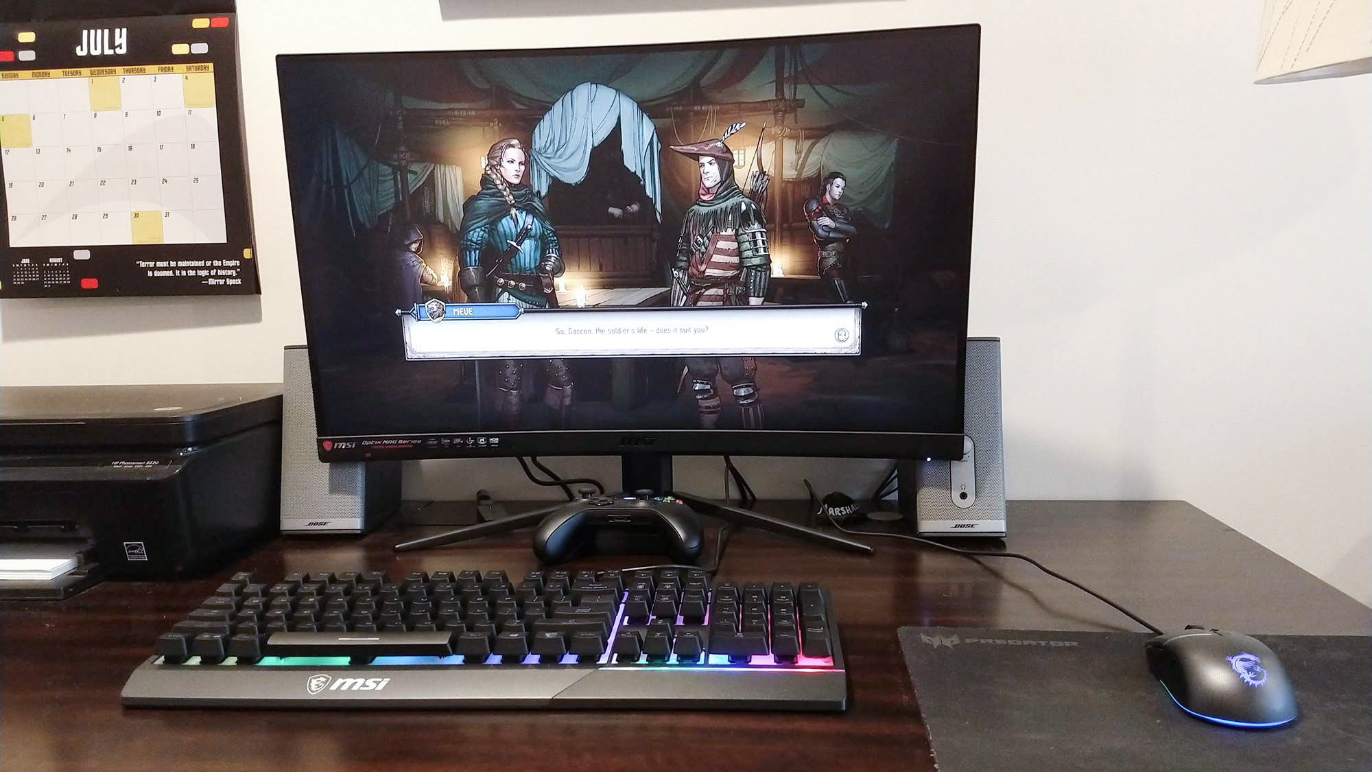 MSI Optix MAG272C review | Tom's Guide