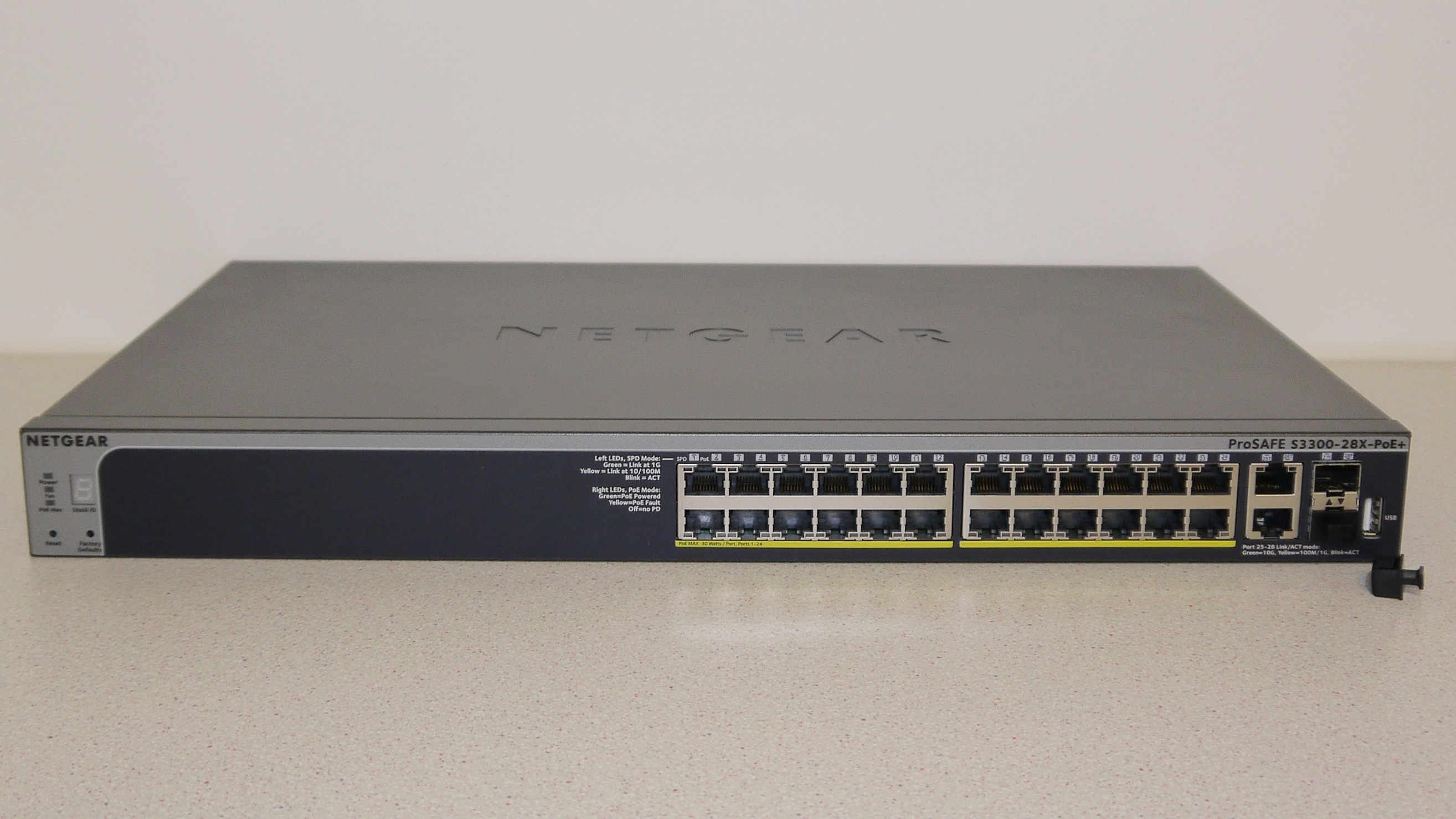Netgear ProSafe Smart Switch S3300-28X-PoE+ review | TechRadar