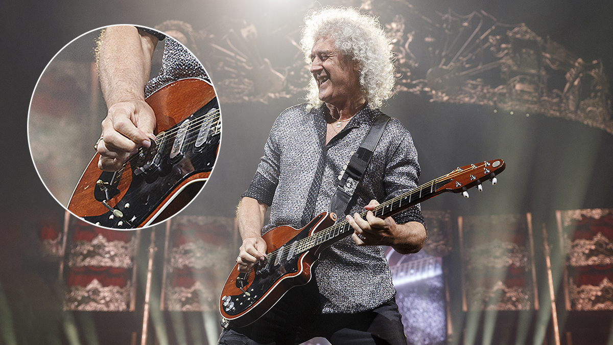 Brian May explains why he uses sixpences instead of picks | Guitar