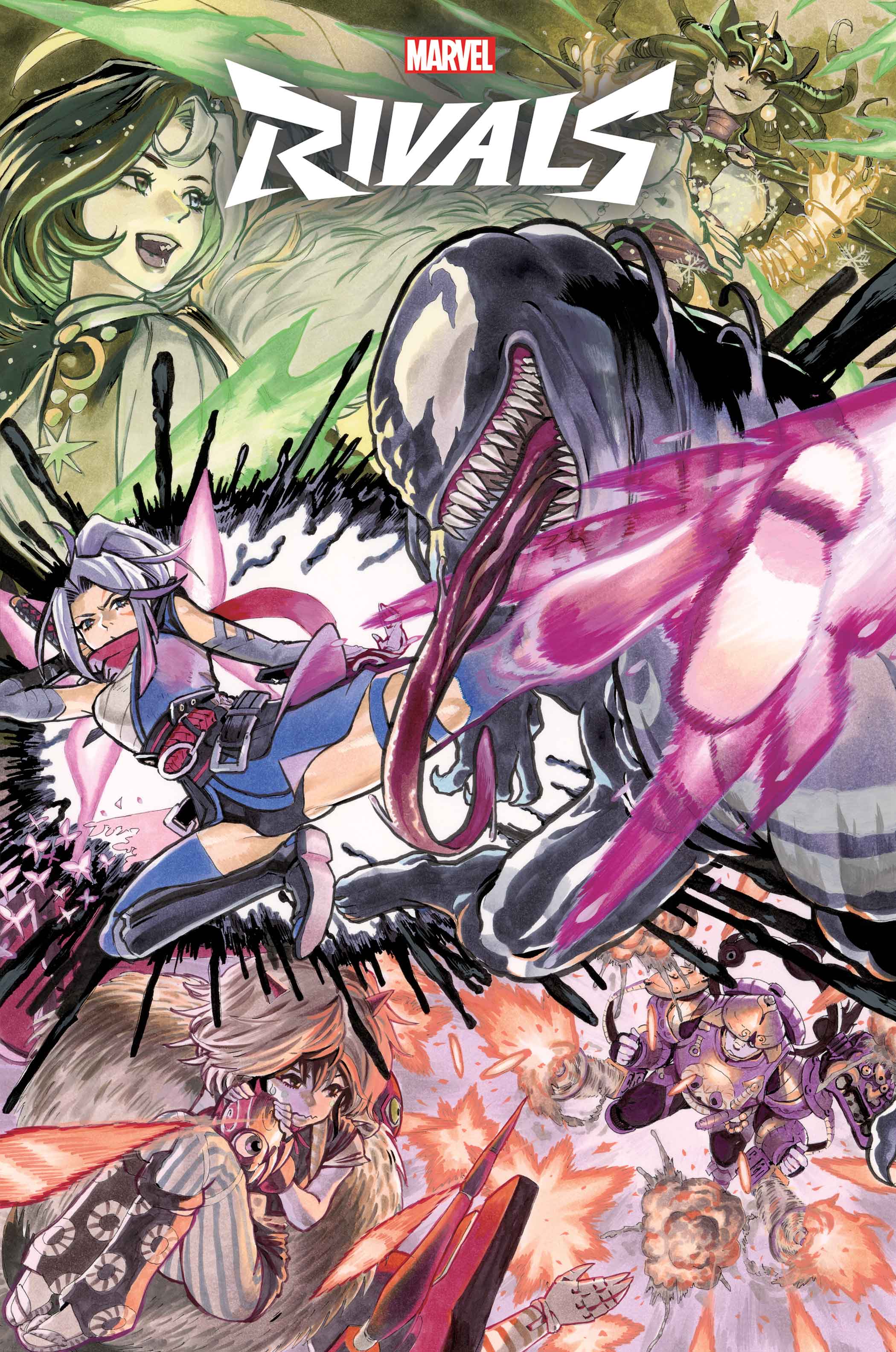 Marvel Rivals goes manga in a new comic from Peach Momoko and