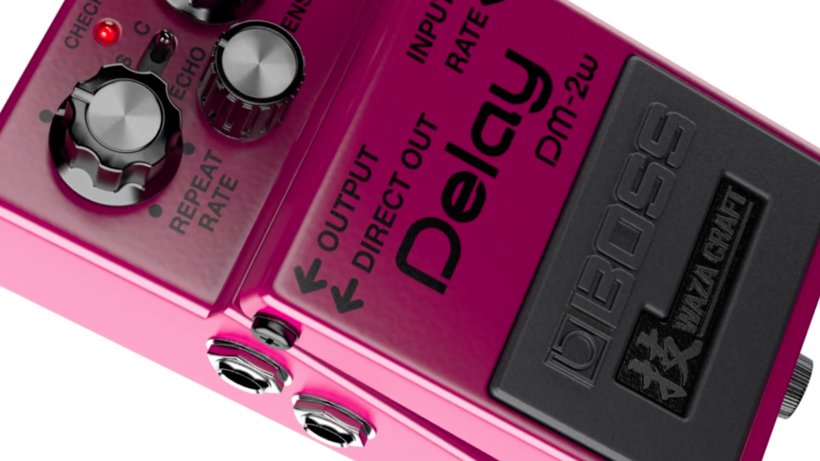 Boss Waza Craft DM-2W Delay Pedal: Analog Delay Is Back, with a
