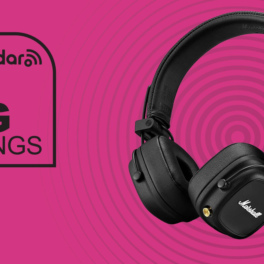 Grab Marshall's light and comfortable Major IV wireless headphones