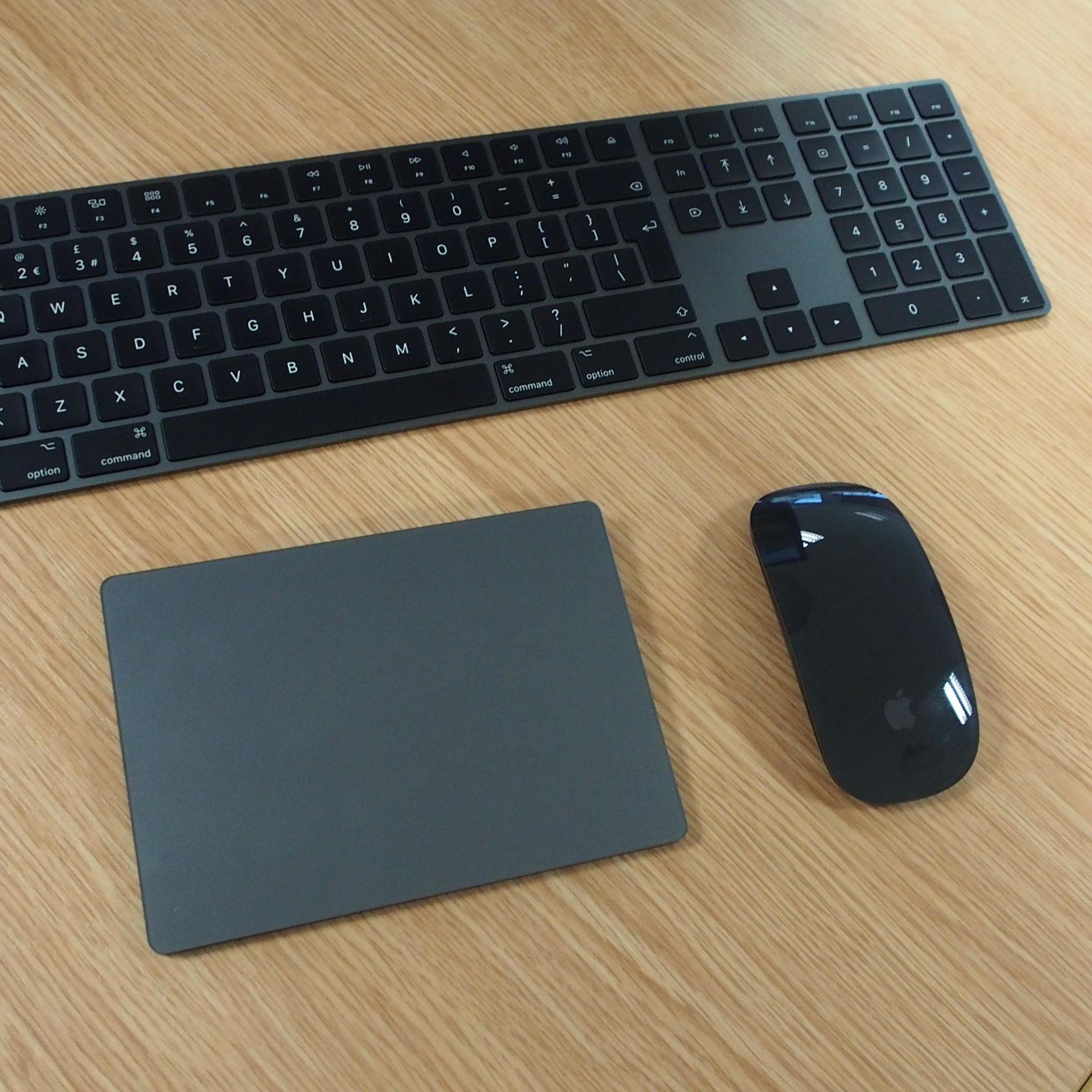 Apple's Space Gray Magic Mouse, Keyboard and Trackpad are up for