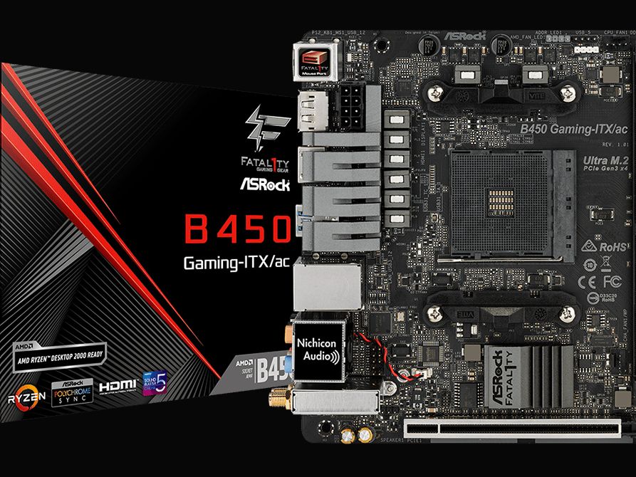 ASRock Fatal1ty B450 Gaming-ITX/ac Review: Small Wonder - Tom's