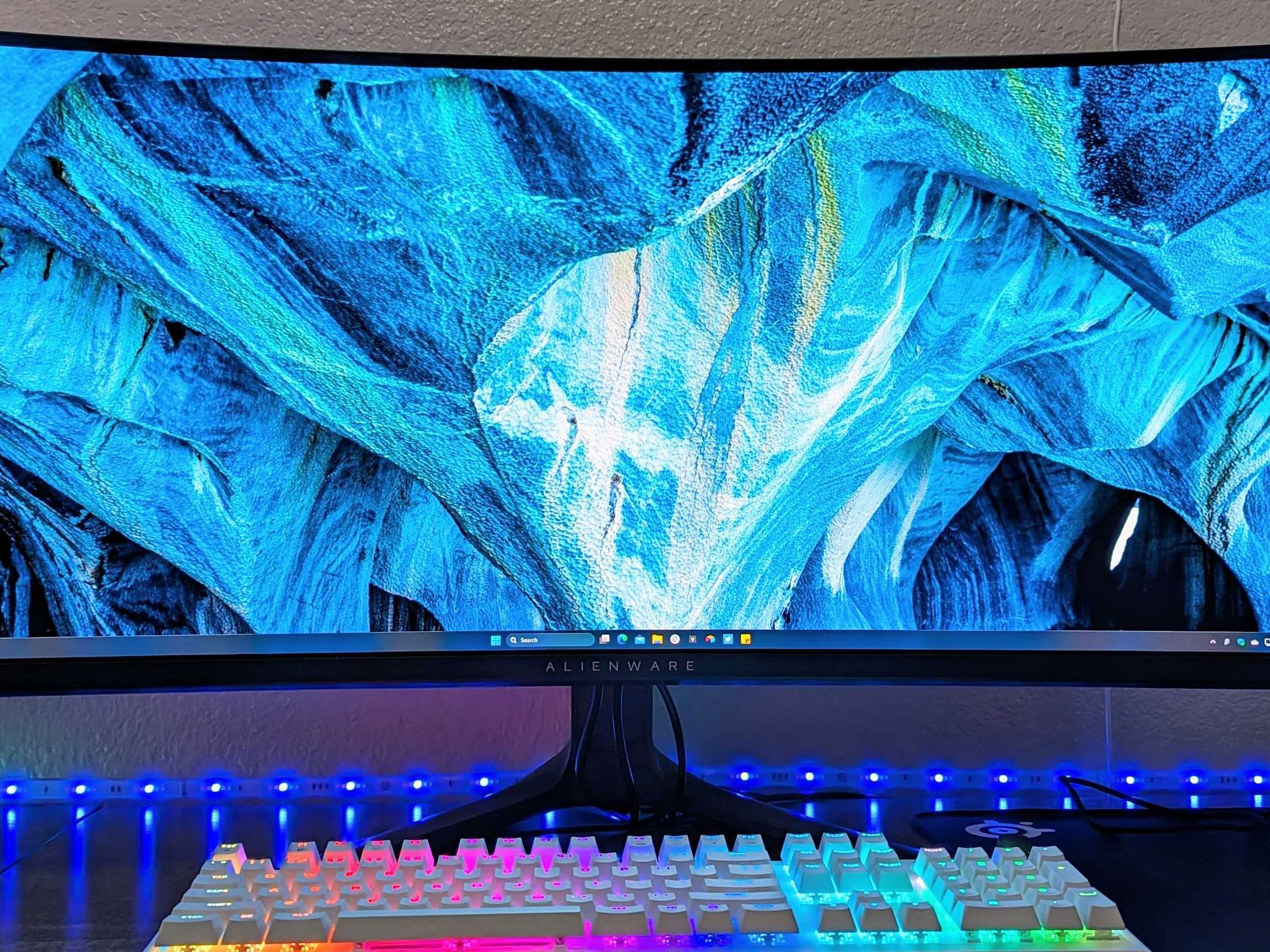 Alienware AW3423DWF curved QD-OLED gaming monitor review | Windows