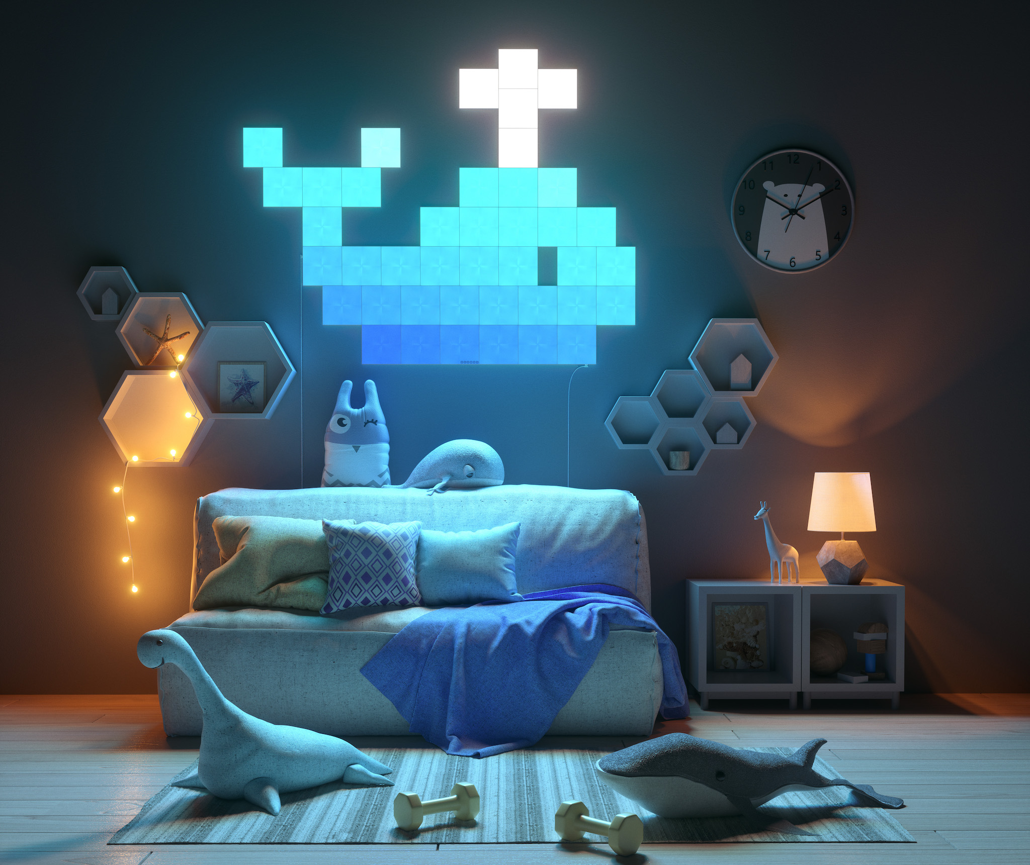 Nanoleaf Canvas review: Futuristic art you're supposed to touch