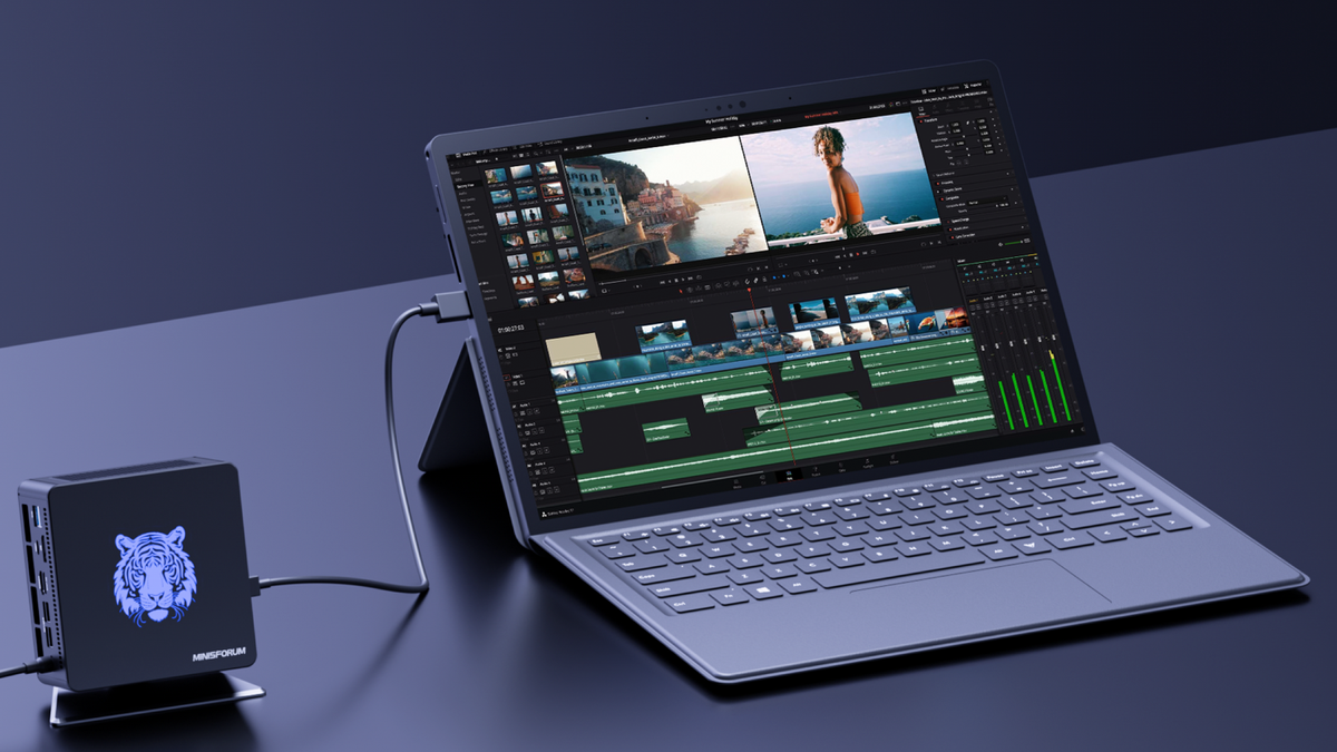 Minisforum V3 tablet arrives — the world's first AMD Ryzen 7 8840U