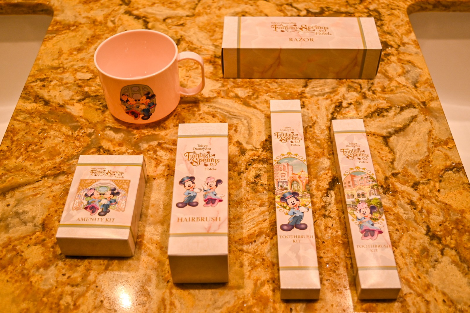 ファンタジースプリングスホテル」のアメニティは？2つのシャトーで