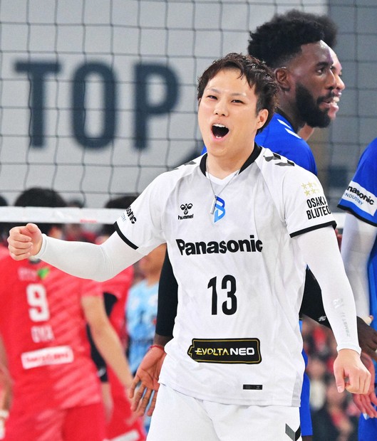 大阪B山本智大、高橋藍との対戦「駆け引きしながら」SVリーグ開幕