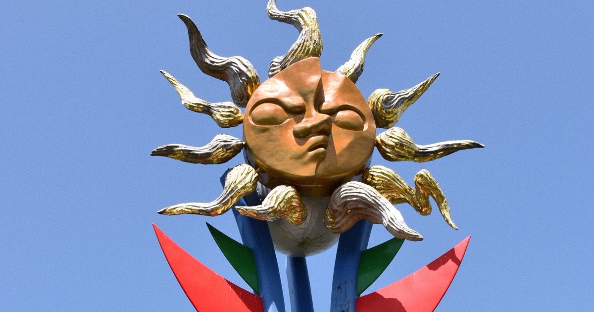 探訪珍スポット：数奇な運命たどった「若い太陽の塔」 大阪万博前に