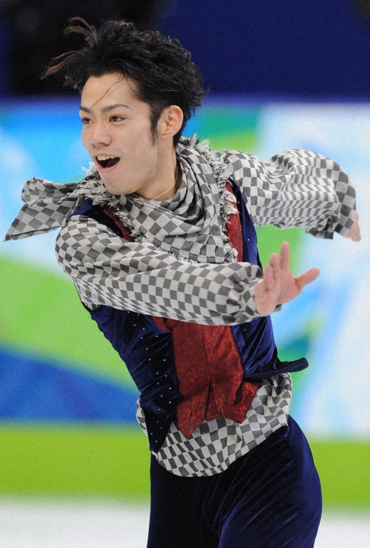 写真で見る日本のメダリスト男子：高橋大輔 バンクーバーオリンピック