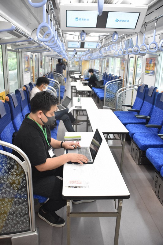 Work and ride: Japan railway operator helps baseball fans make it