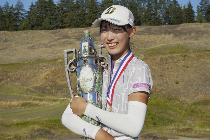 馬場咲希が優勝、日本勢は服部以来37年ぶり 全米女子アマゴルフ [写真
