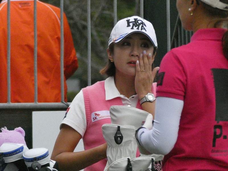 日本ツアー引退のイ・ボミ、涙のスタート 延田G女子ゴルフ・第2日