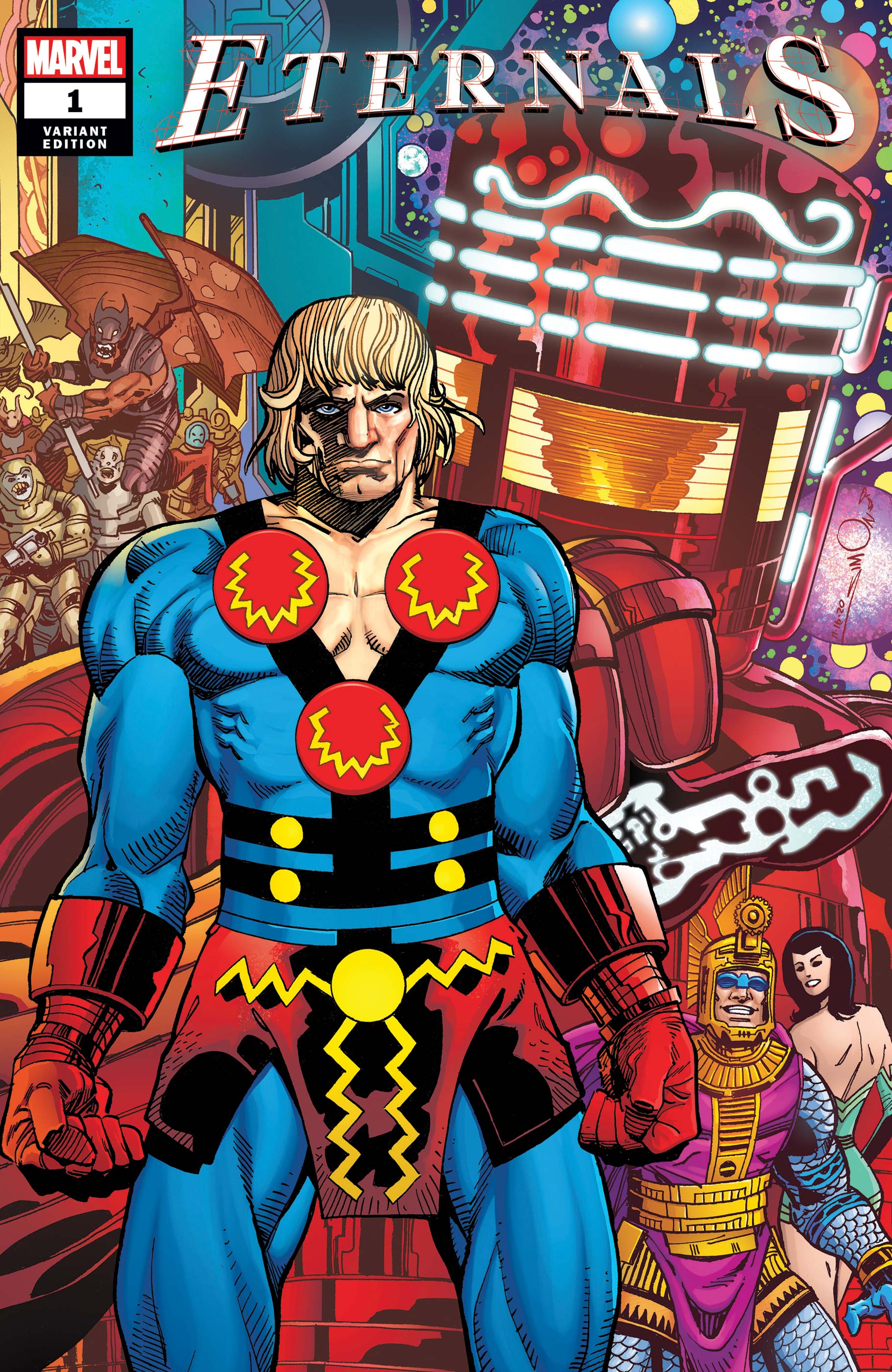 アメコミ Eternals #1 エターナルズ スパイダーマン マーベル リーフ